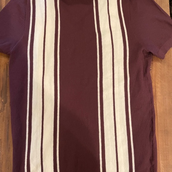 cotton cashmere knit polo